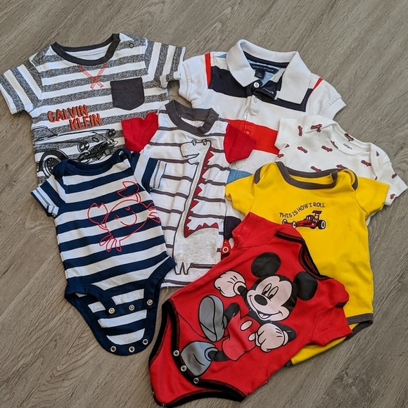 Tommy Hilfiger Other - 0-3 Month Baby Boy Bundle Tommy, Calvin, Gymbo